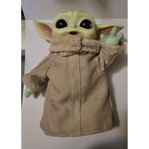 Star Wars Grogu Baby Yoda Plush Doll w/ Robe Coat Mattel 2020 12"
